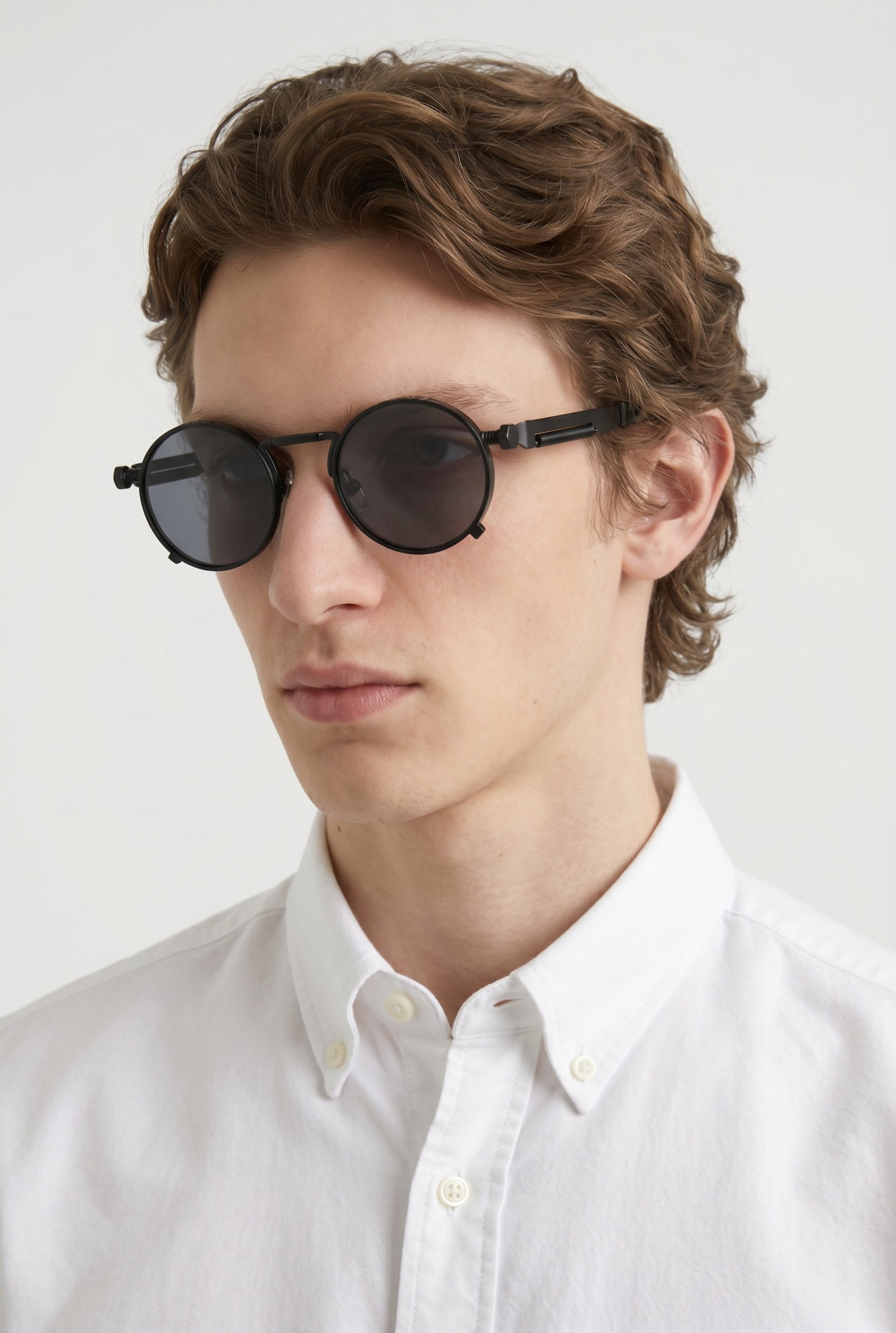 Lunettes de soleil unisexe Ressort - Black