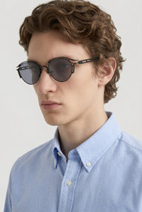 Lunettes de soleil unisexe Sourcil - Black