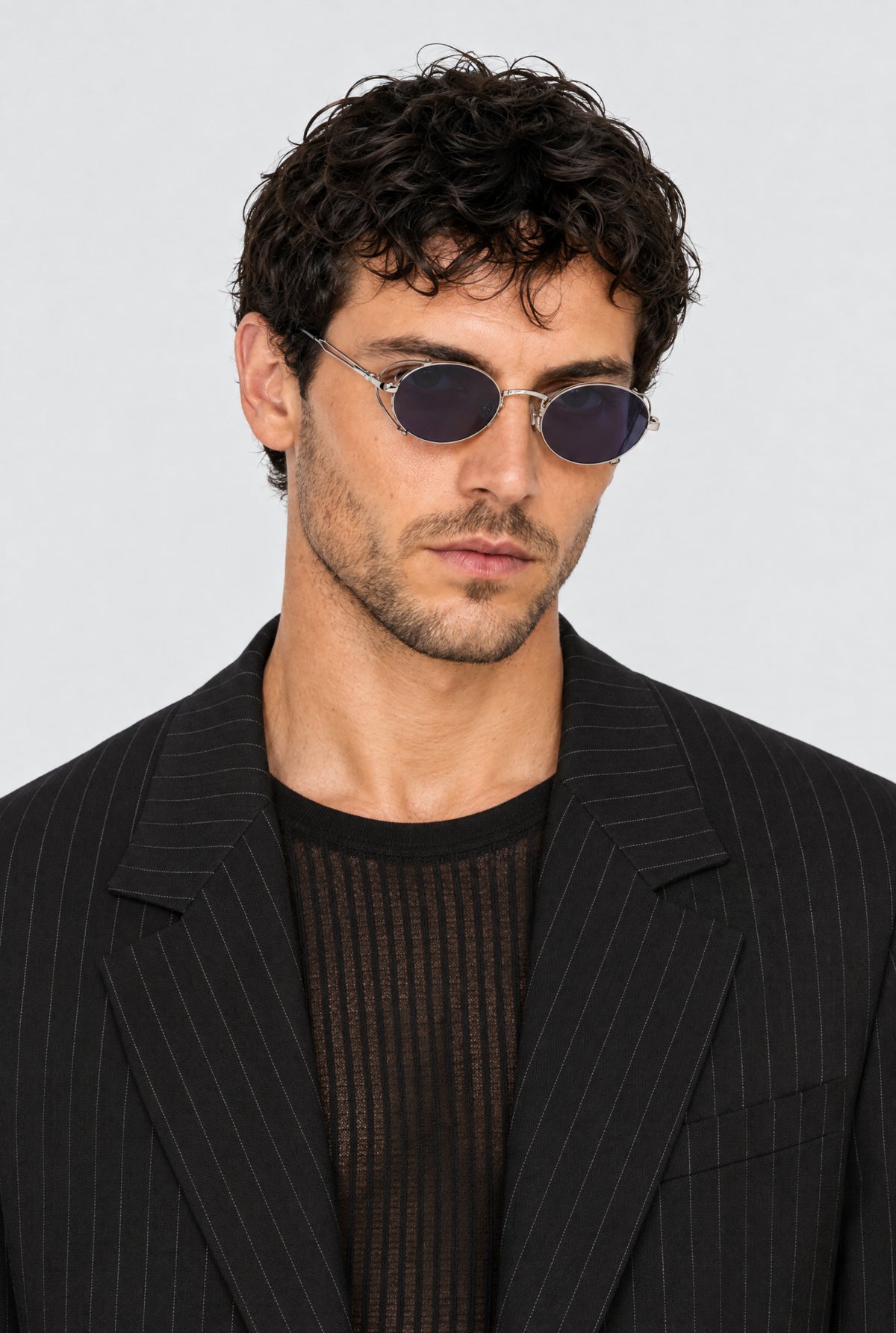 Arceau Unisex Sunglasses - Silver