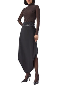 Asimmetrical Skirt - Black