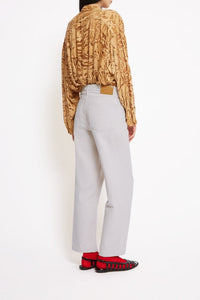 Jean Destiny en coton - Craie