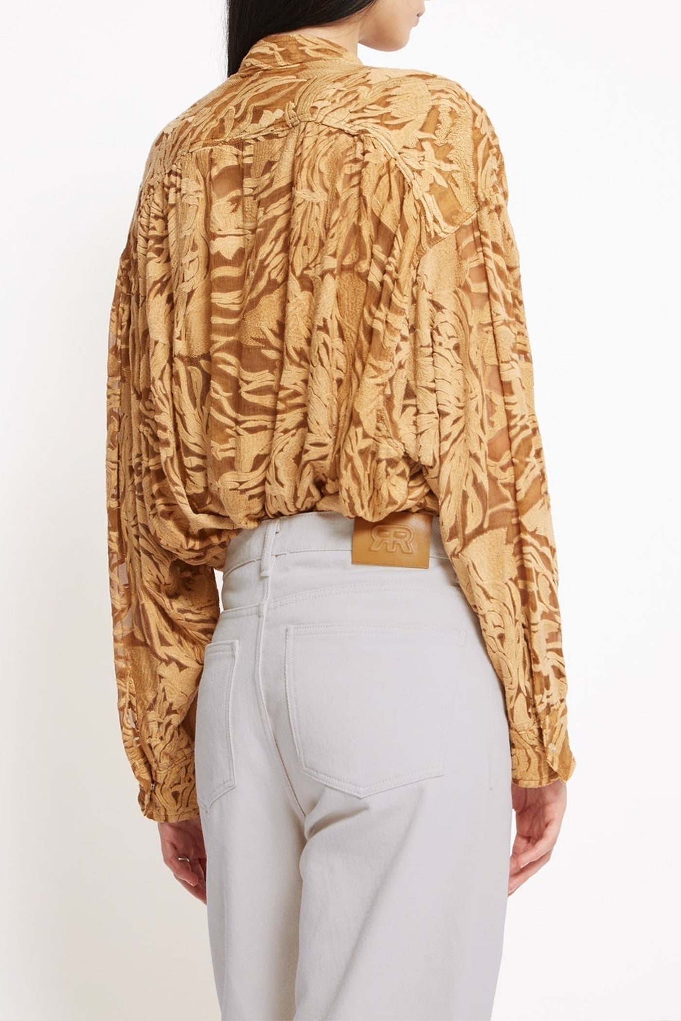 Jean Destiny en coton - Craie