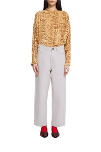 Jean Destiny en coton - Craie