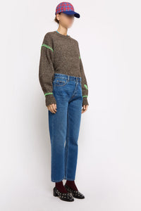 Jean Glory taille haute - Bleu
