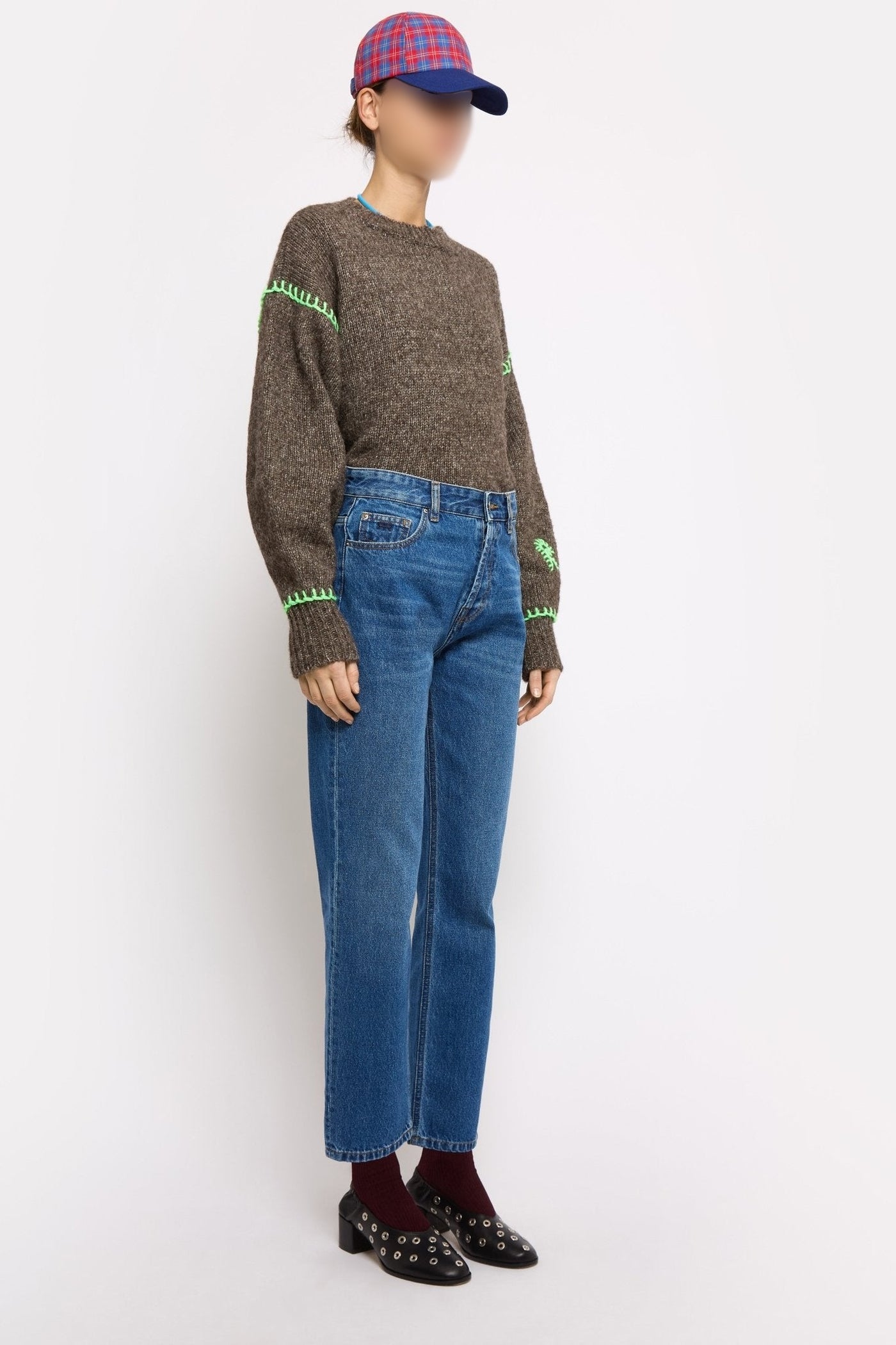 Jean Glory taille haute - Bleu