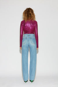 Jean Jane taille haute - Wash