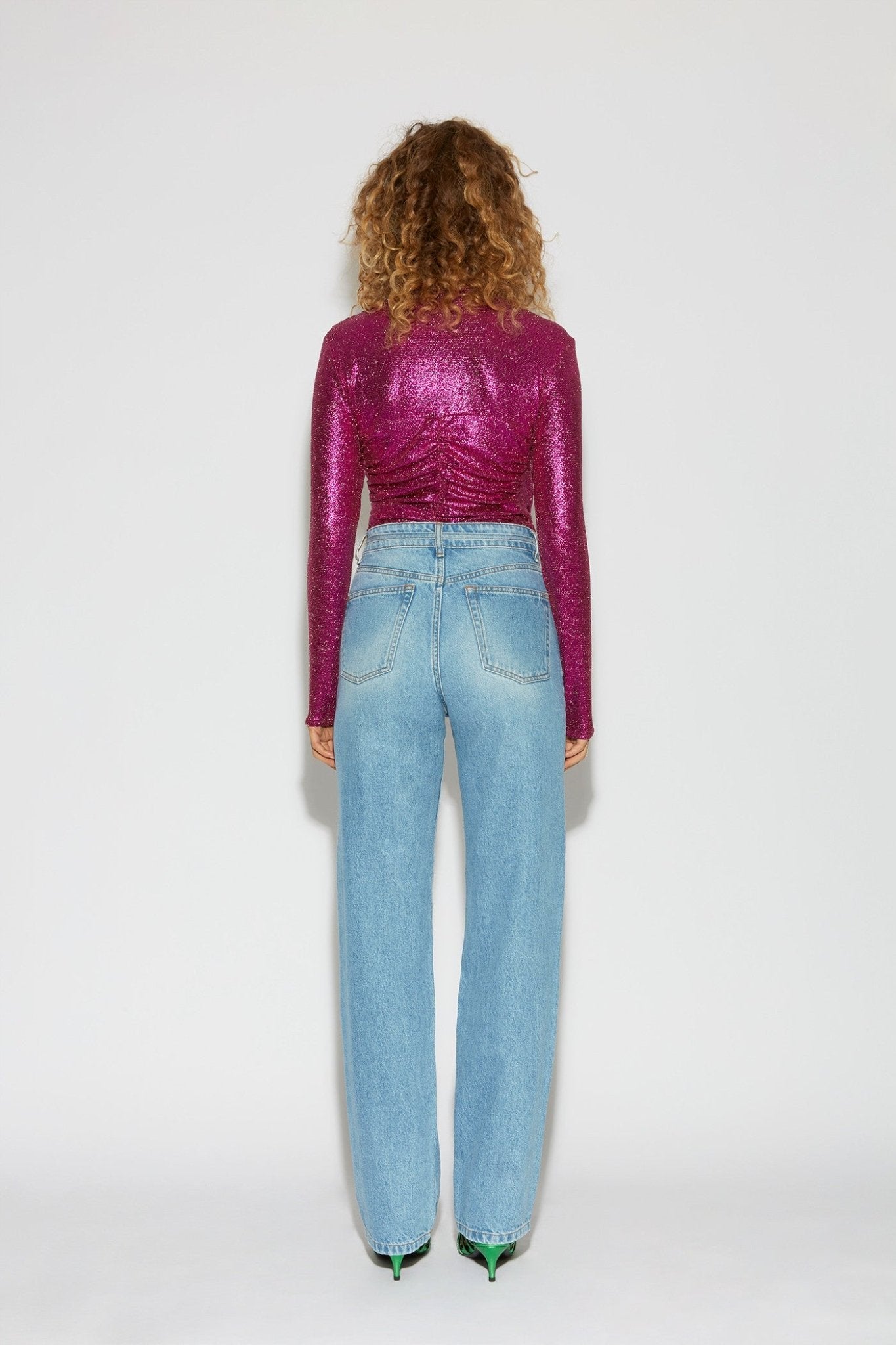 Jean Jane taille haute - Wash
