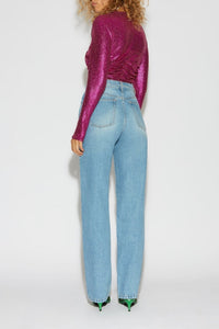 Jean Jane taille haute - Wash