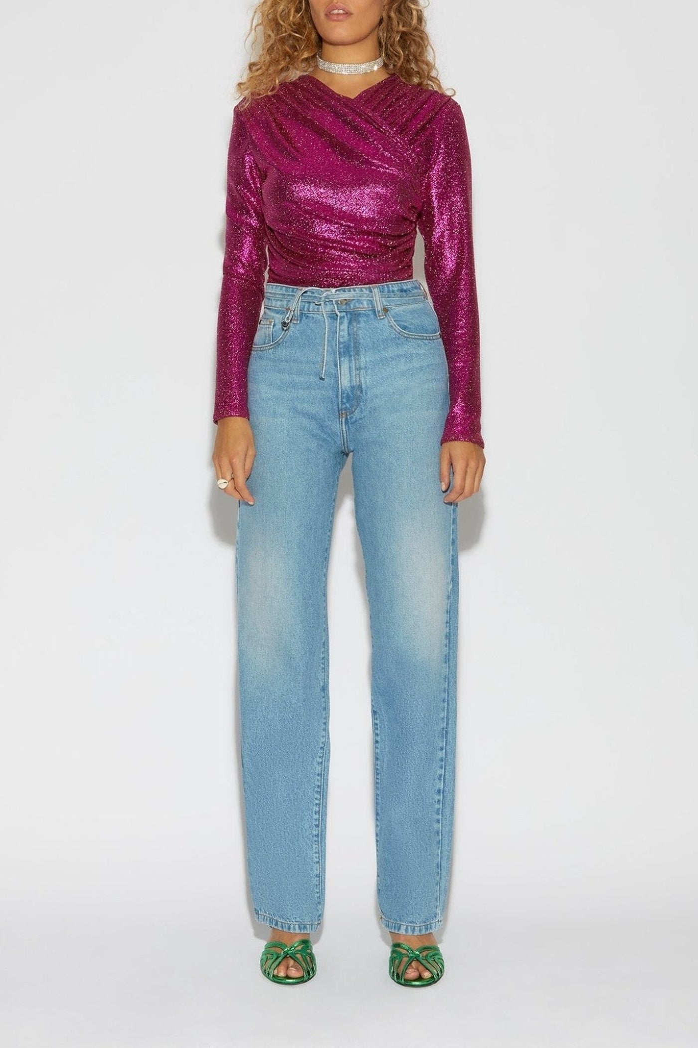 Jean Jane taille haute - Wash