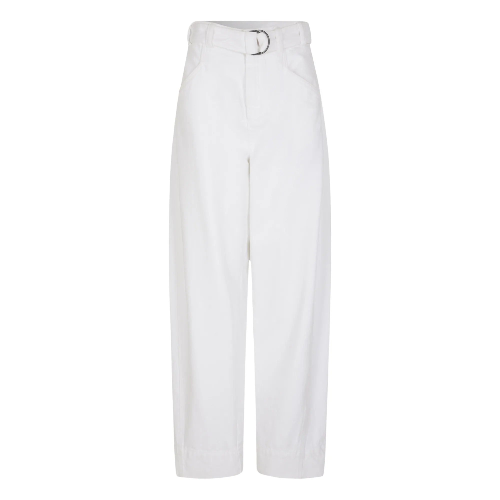 BLANC _ Jean Volage en coton - Blanc