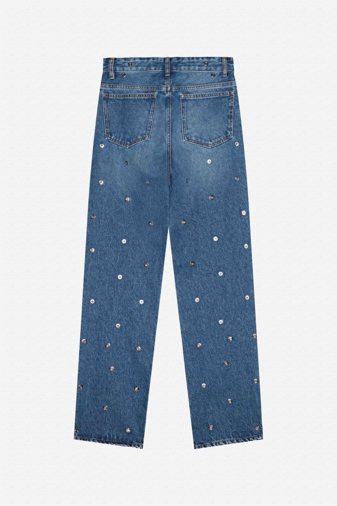 Jean Walk taille haute - Bleu