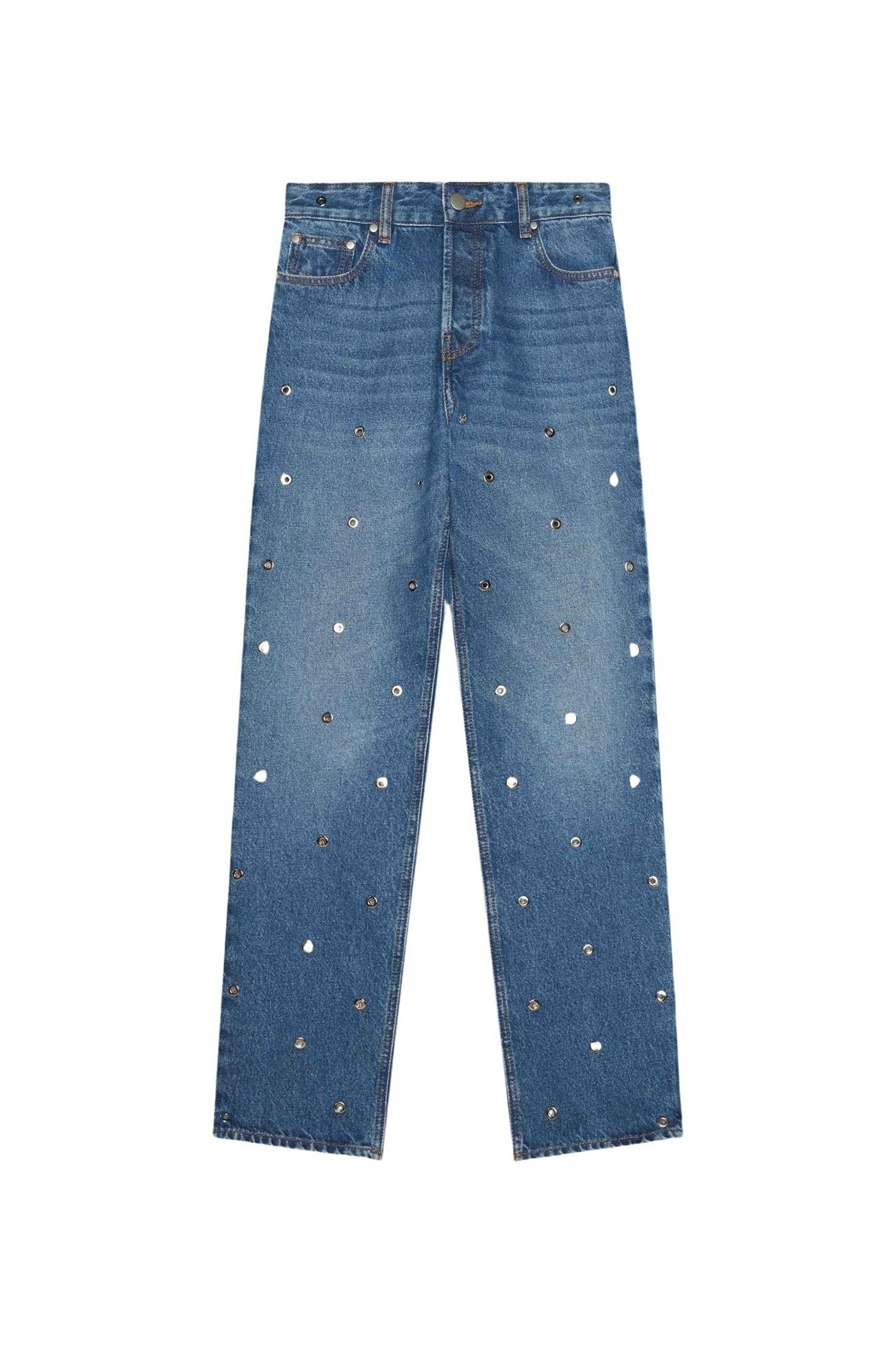 Jean Walk taille haute - Bleu
