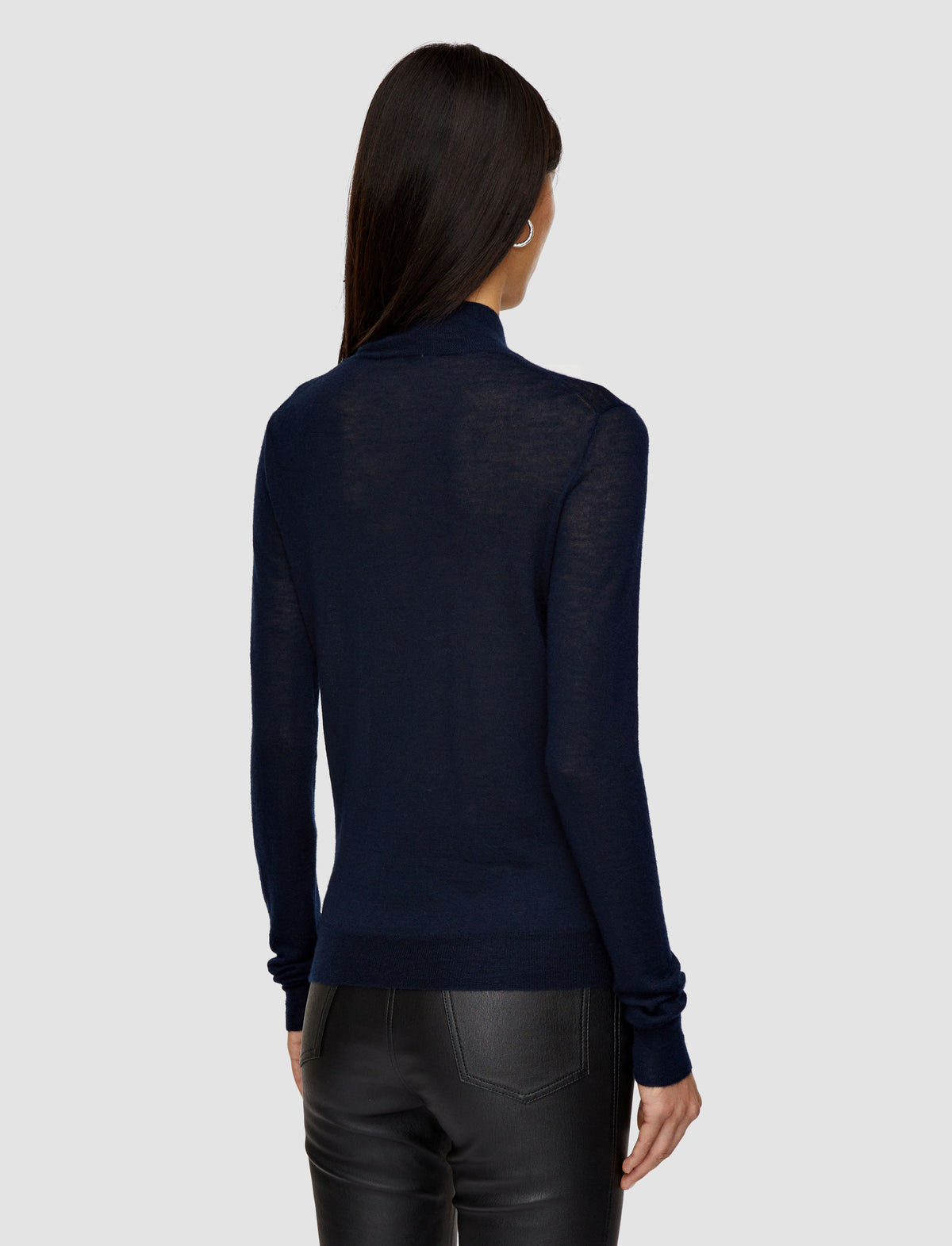 Navy Pull Maille - Navy