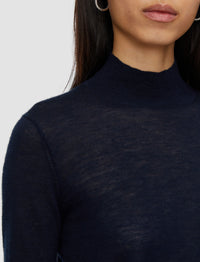 Navy Pull Maille - Navy