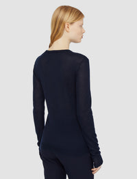 Navy Pull Maille - Navy