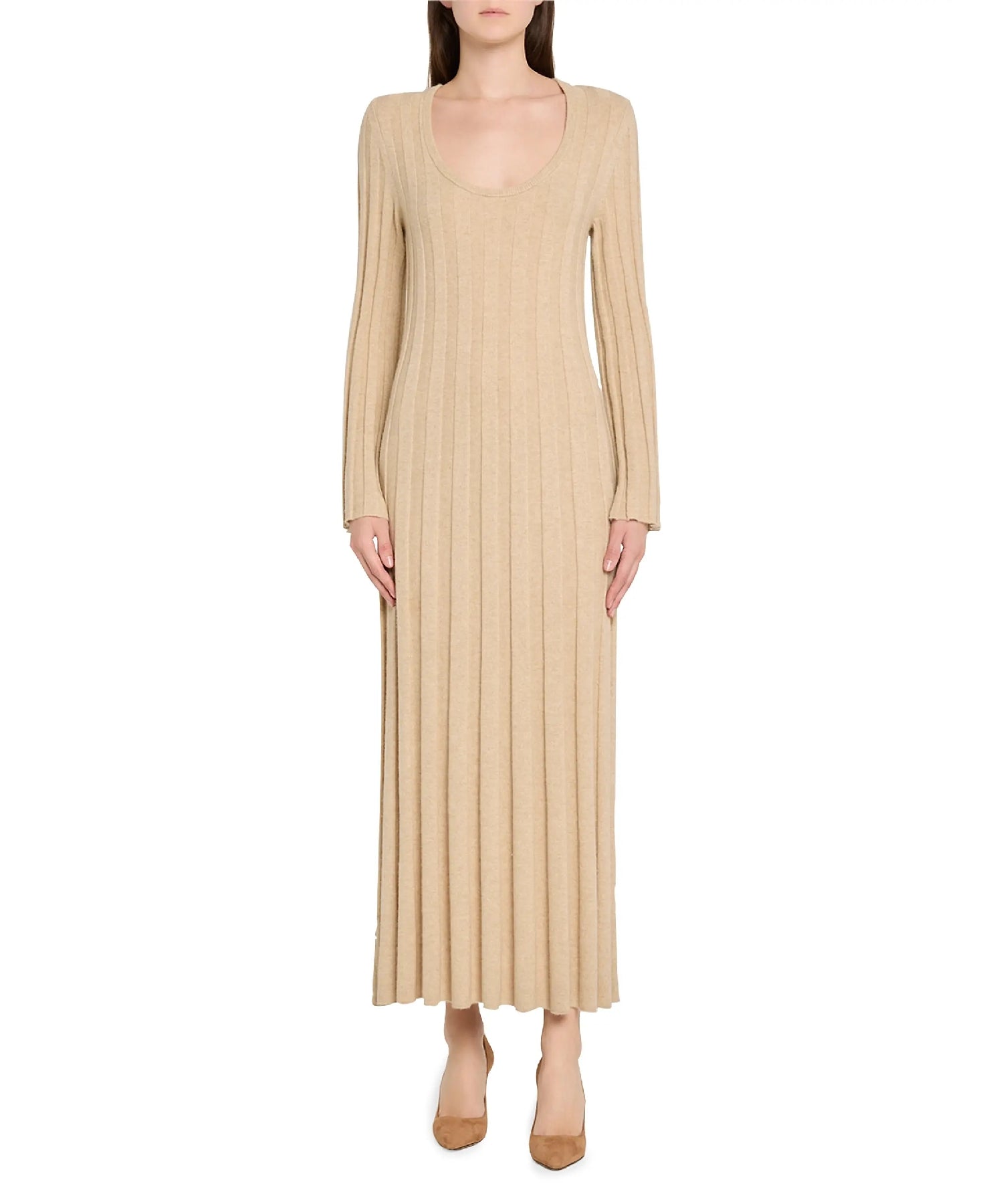 Agnes 85 pumps - Chamois