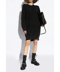 Nari leather boots - Black & Anthracite