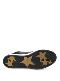 Sneakers basses Miami en cuir - Black Intense