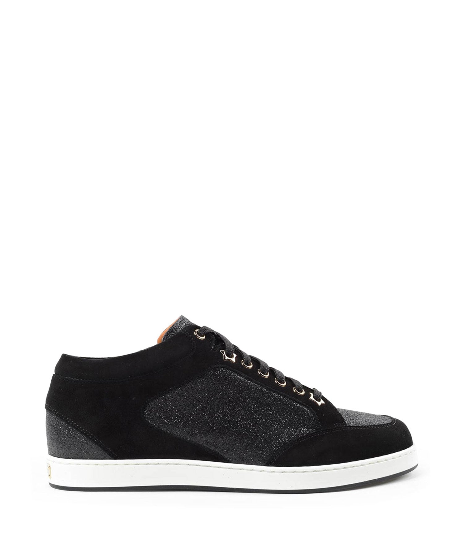 Sneakers basses Miami en cuir - Black Intense