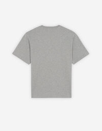 T-shirt ample avec typographie - Grey Melange