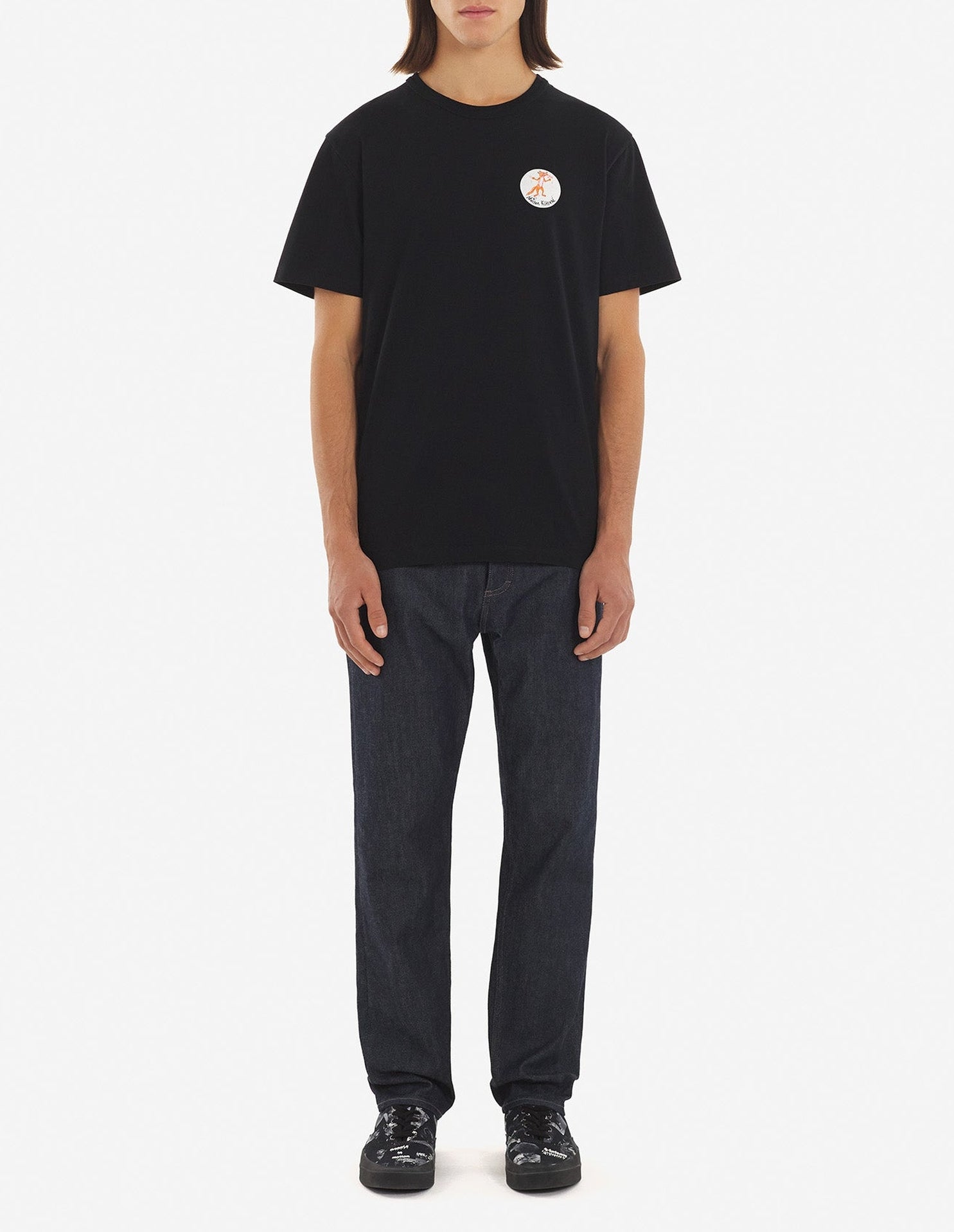 T-shirt Maison Kitsuné x Olympia Le-Tan - Black