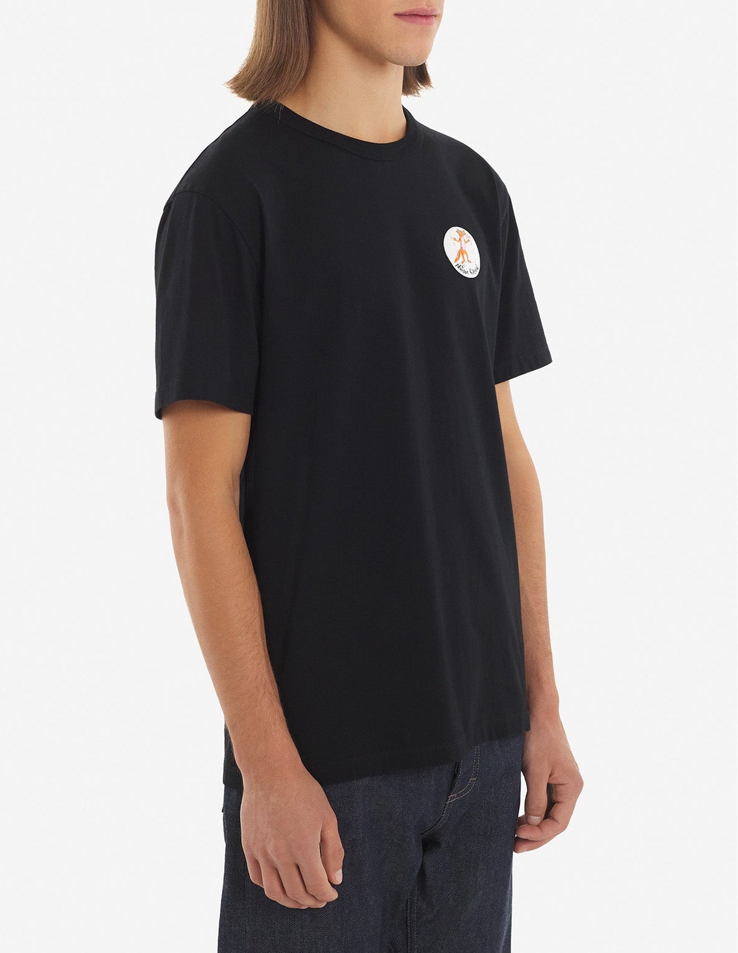 T-shirt Maison Kitsuné x Olympia Le-Tan - Black