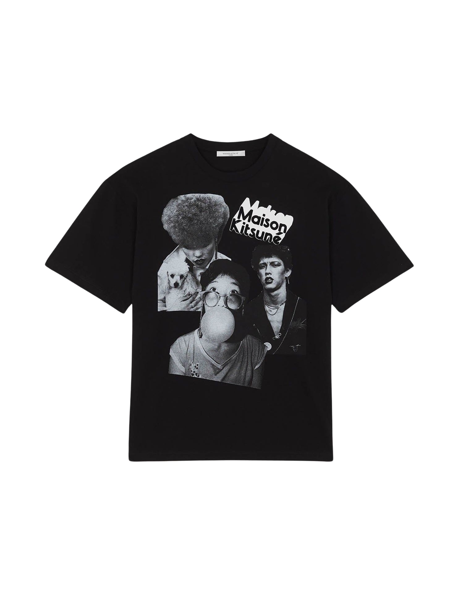 T-shirt Maison Kitsuné x Olympia Le-Tan - Black