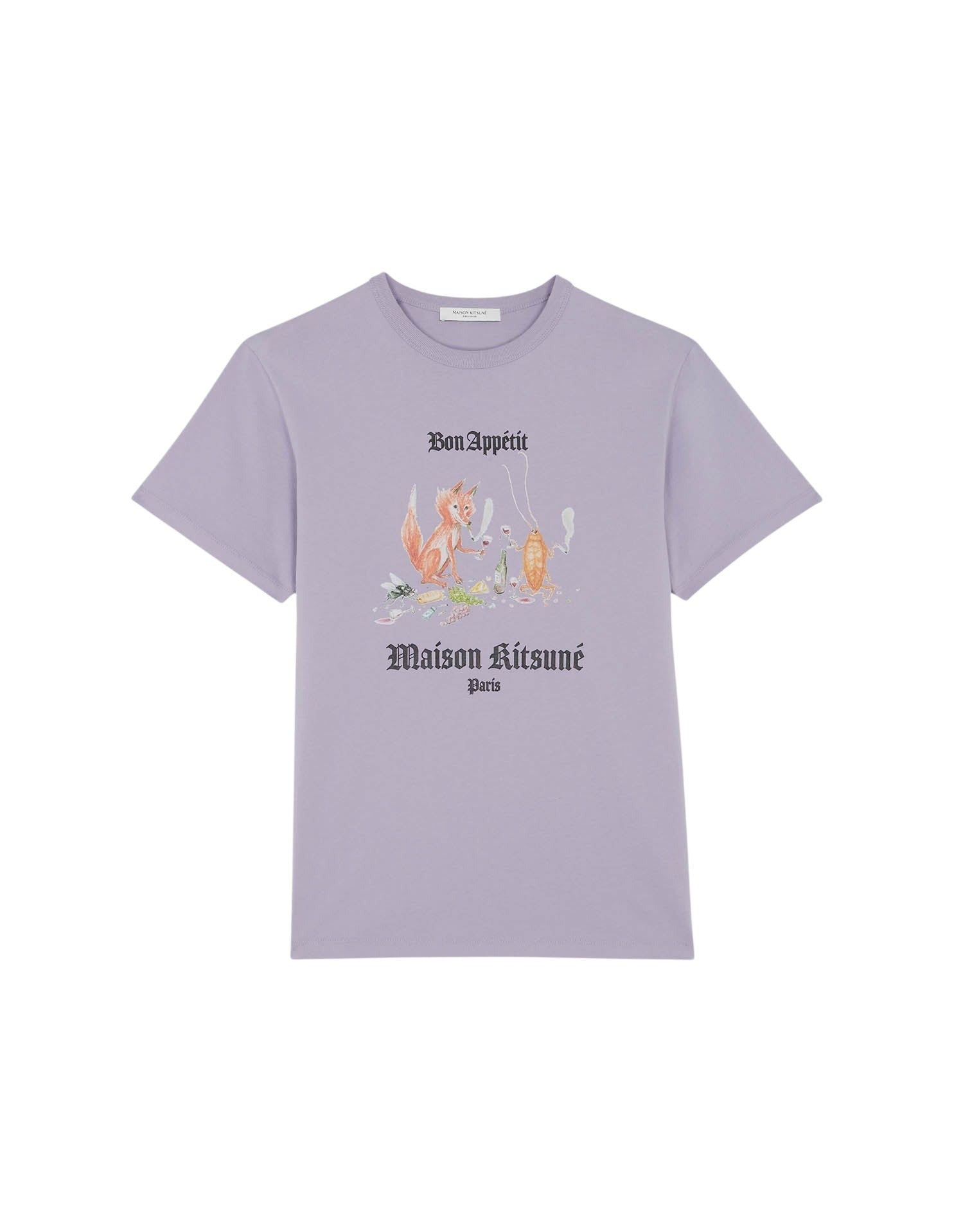 Maison Kitsuné x Olympia Le-Tan T-shirt - Misty Lilac