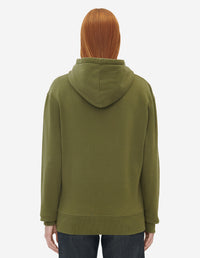 Sweat à capuche et manches longues - Khaki Grey