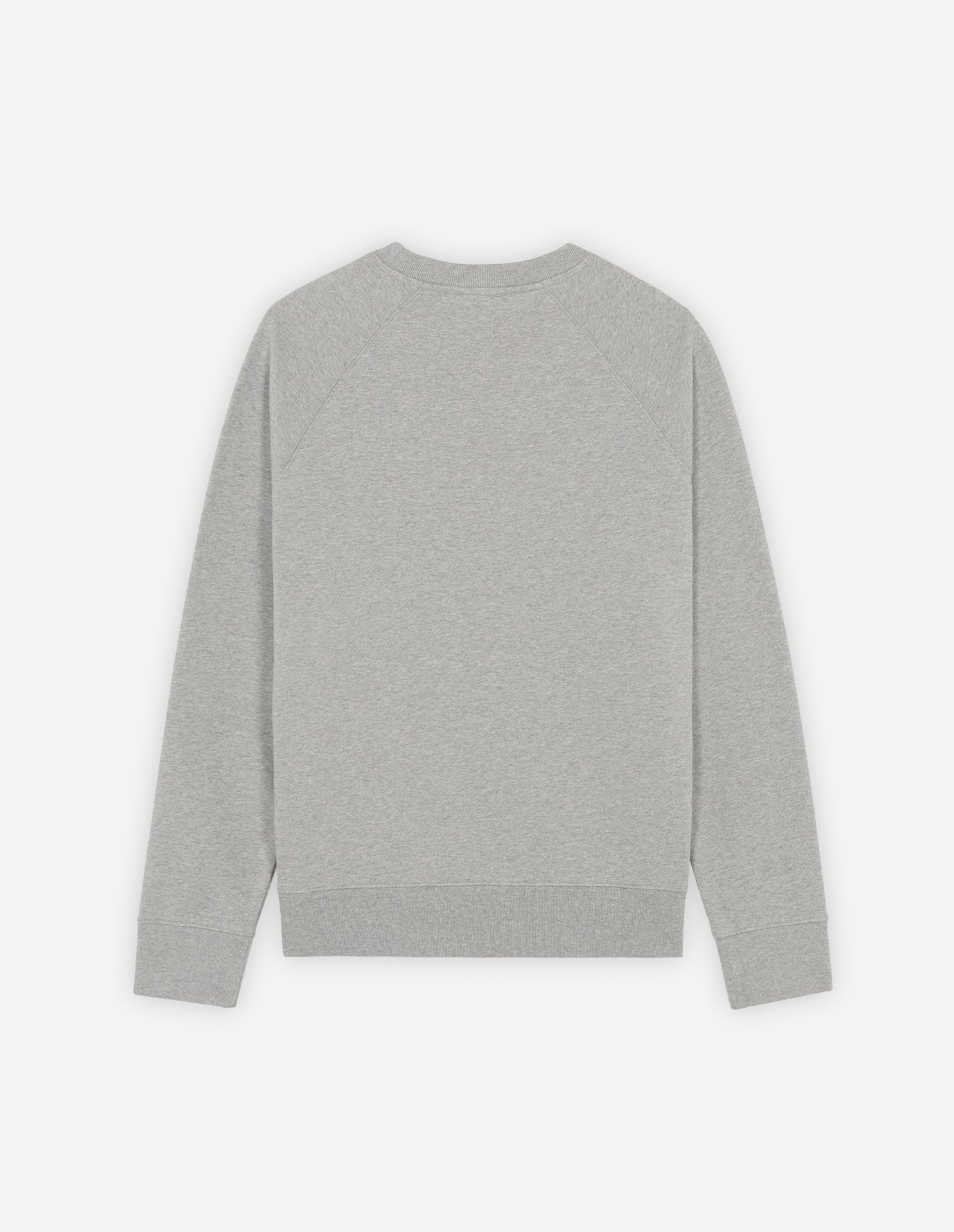 Sweatshirt à col rond avec impression - Grey Melange