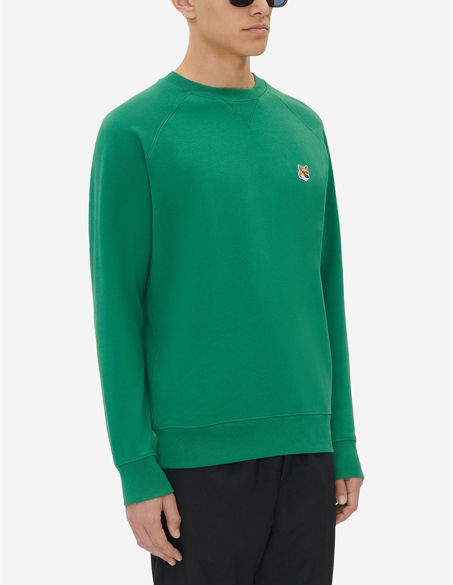 Sweatshirt avec écusson - Deep Green