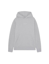 Sweat à capuche brossée - Light Grey Melange