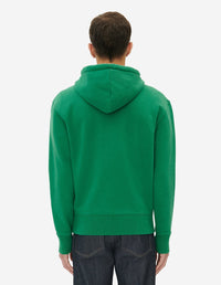 Sweat à capuche avec impression - Deep Green