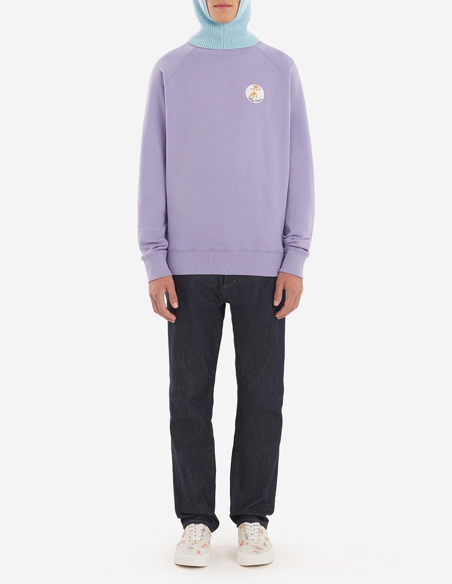 Sweatshirt Maison Kitsuné x Olympia Le-Tan - Misty Lilac