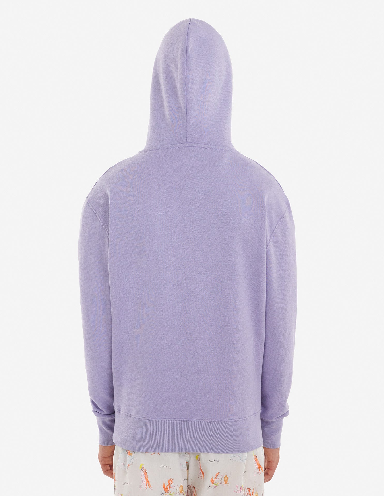 Sweat à capuche Maison Kitsuné x Olympia Le-Tan - Misty Lilac