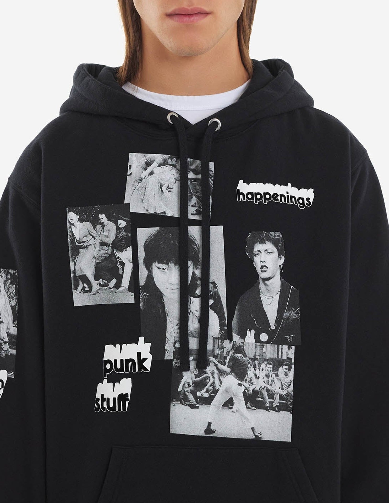 Sweat à capuche Maison Kitsuné x Olympia Le-Tan - Black