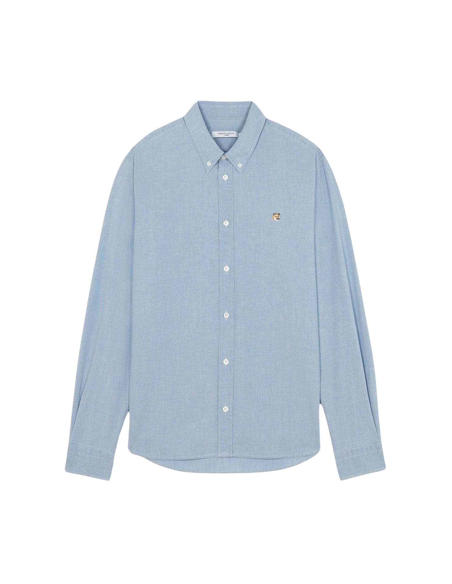 Button-down collar shirt - Washed Indigo