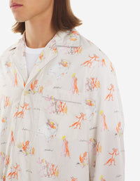 Maison Kitsuné x Olympia Le-Tan Shirt - Multico Design