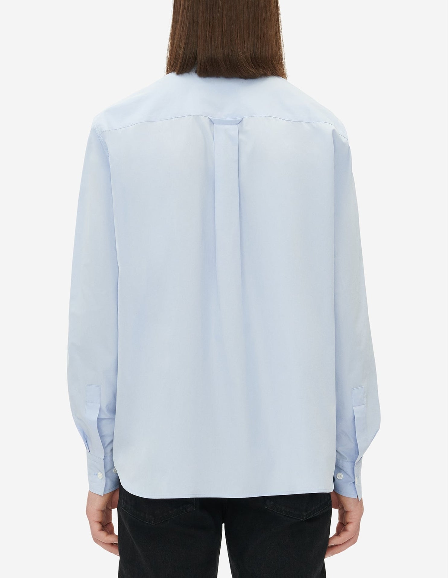 Chemise boutonnée avec écusson - Light Blue