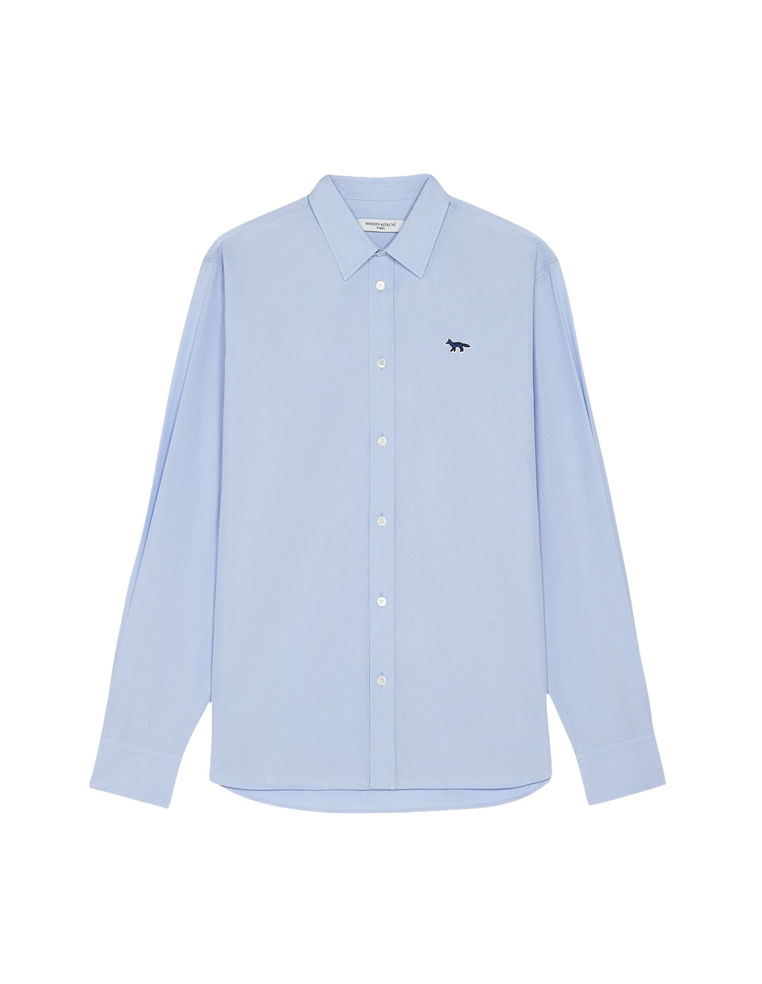 Chemise boutonnée avec écusson - Light Blue