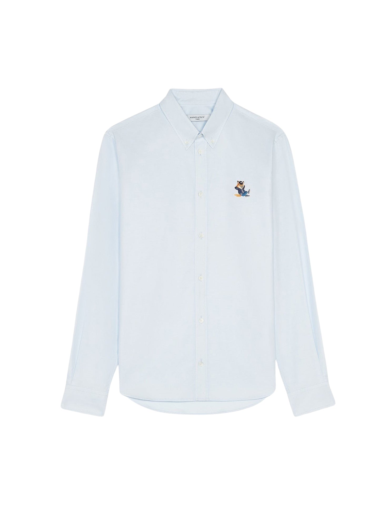 Chemise boutonnée avec écusson - Light Blue