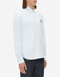 Chemise boutonnée avec écusson - Light Blue