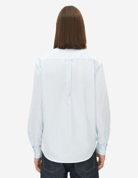 Chemise boutonnée avec écusson - Light Blue