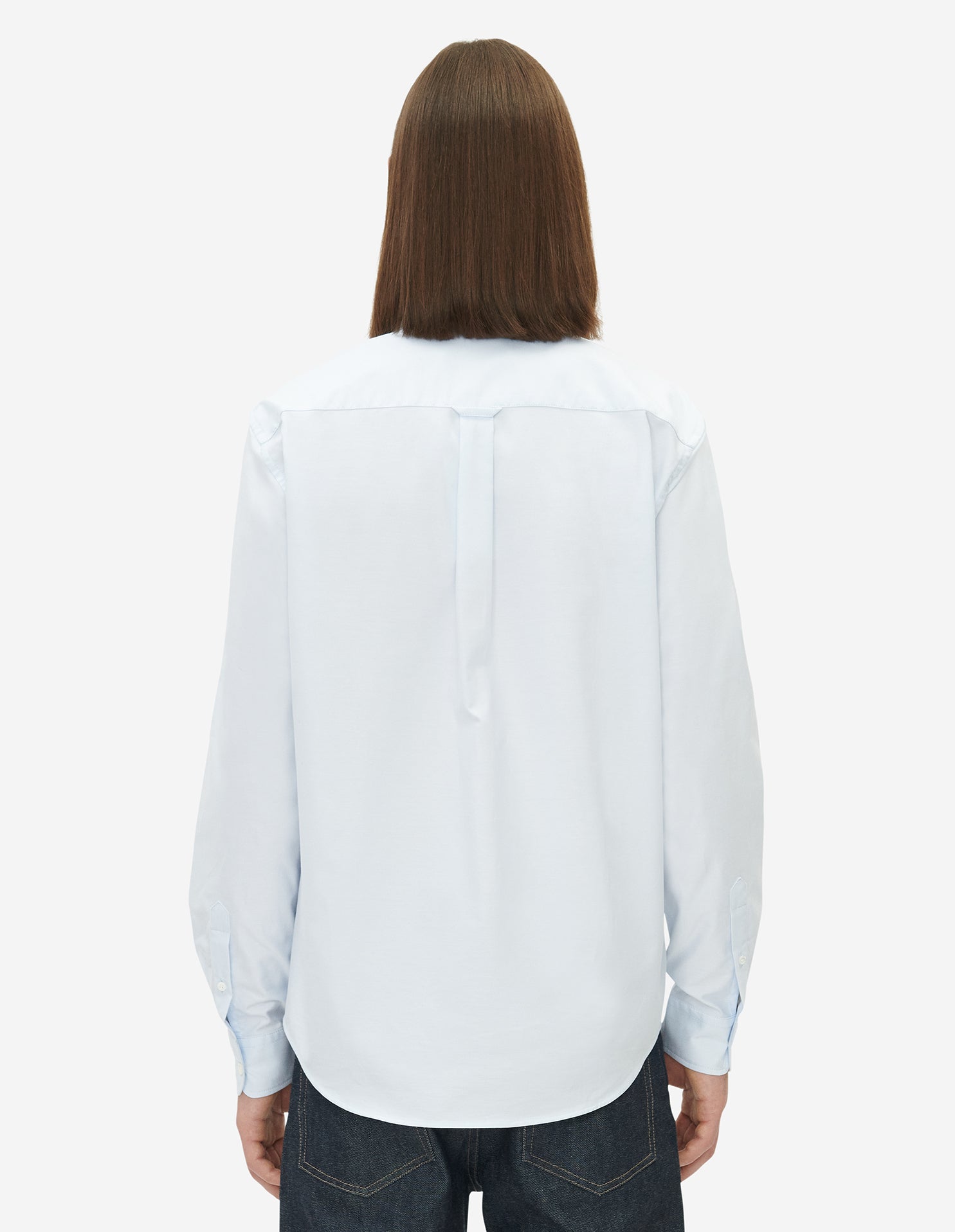 Chemise boutonnée avec écusson - Light Blue