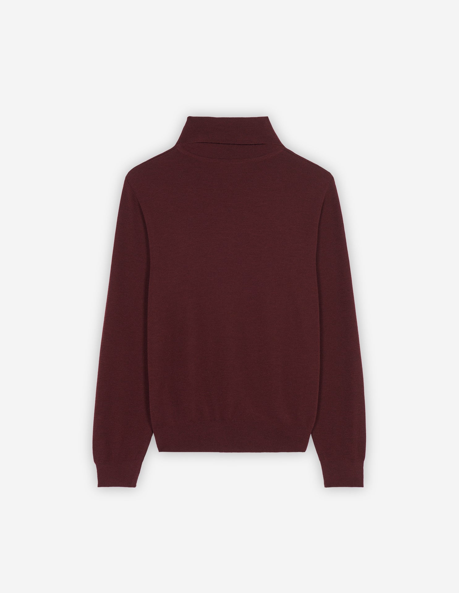 Pull à col roulé avec écusson en laine - Wine Lees