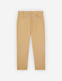 Pantalon droit chino à poches - Beige