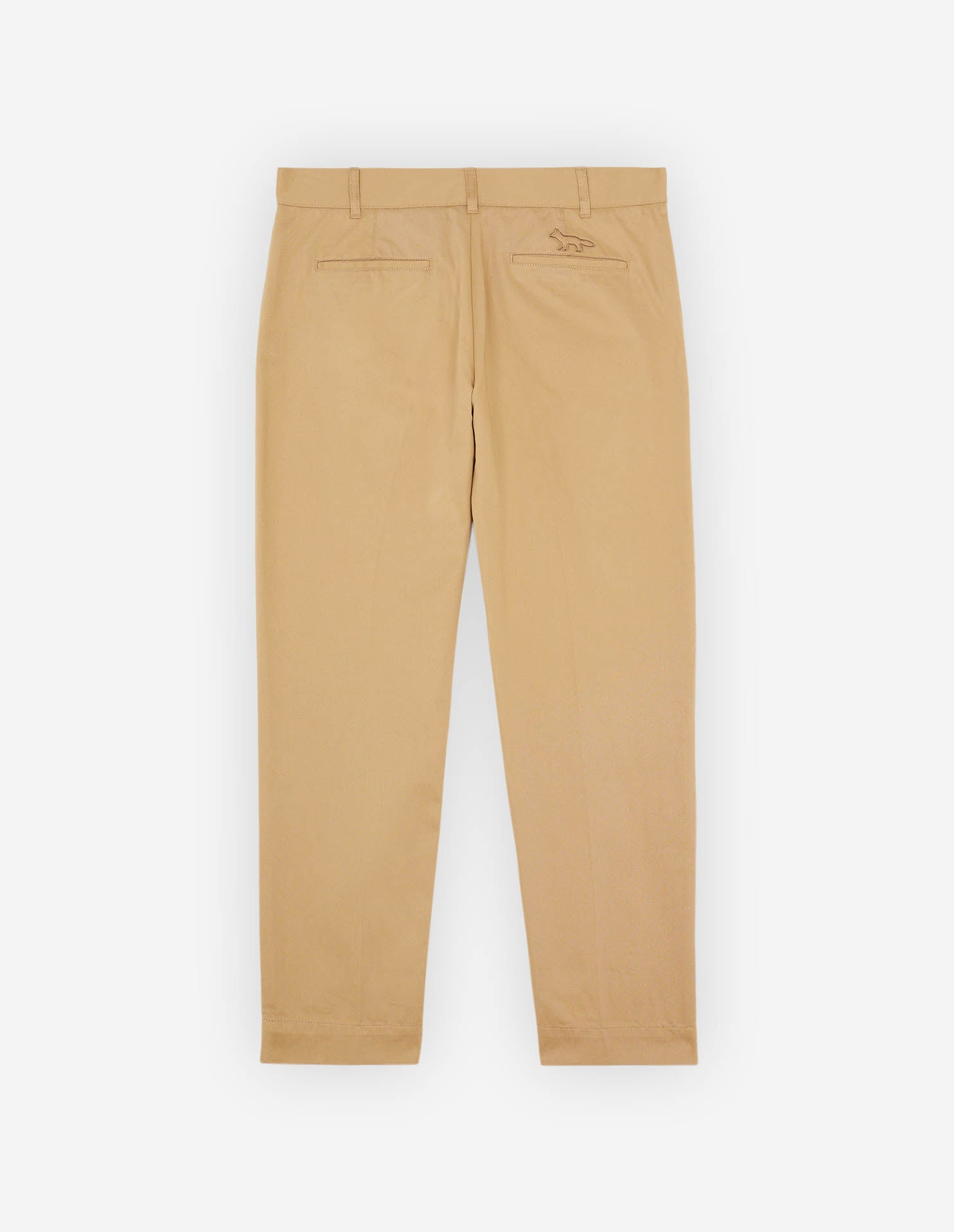 Pantalon droit chino à poches - Beige