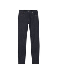 Slim-fit denim trousers - Indigo