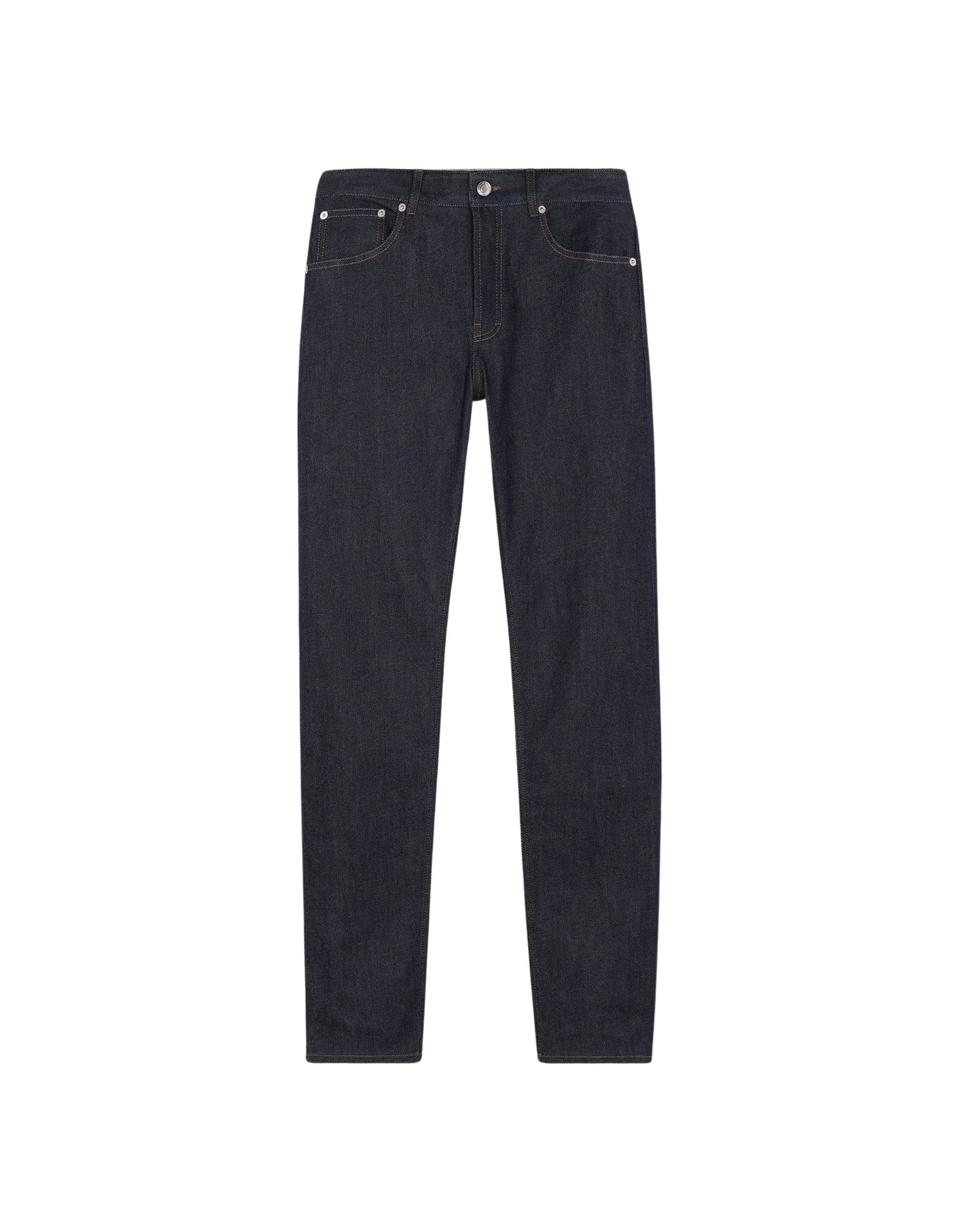 Slim-fit denim trousers - Indigo