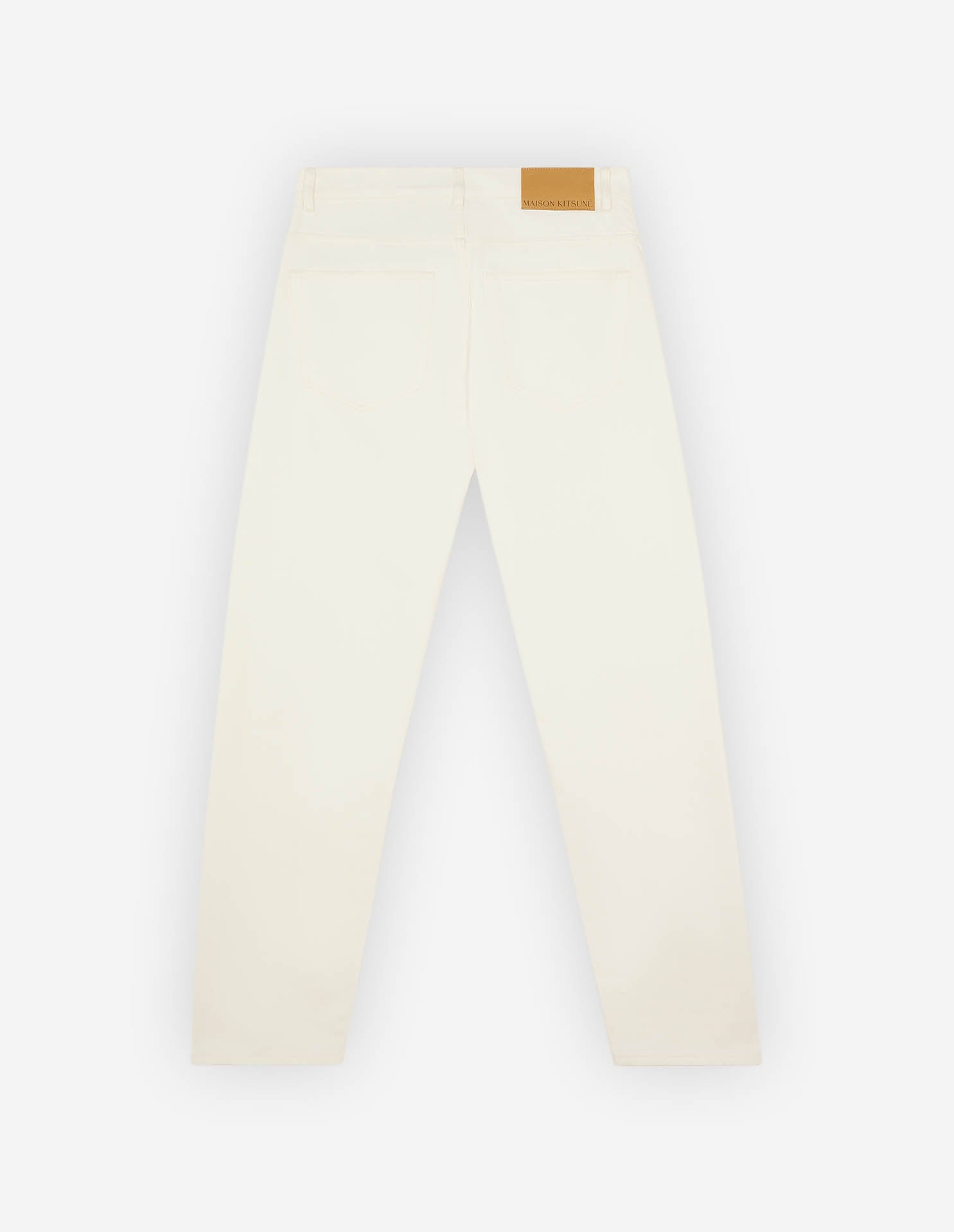 Tapered denim trousers - Off White